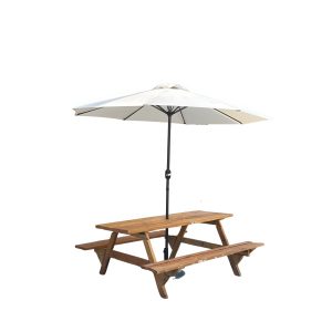 Picnic Table with Umbrella