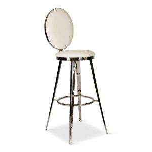 Louis Silver Barstool