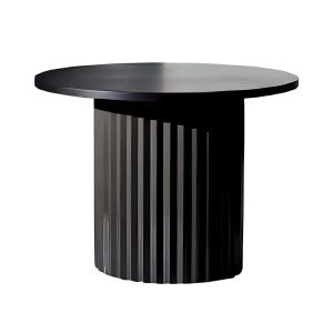 Circular Black Coffee Table