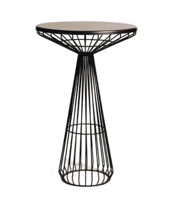 Wired Cocktail Table - black