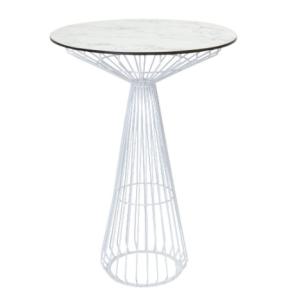 Wired Cocktail Table - white